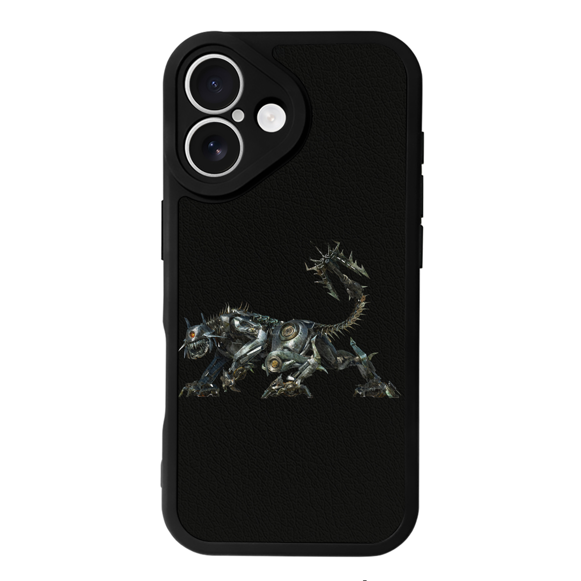 （画像用） Transformers トランスフォーマー 【iPhone 16シリーズ対応】シリコンスマホケース（レザー調） 材質：シリコン